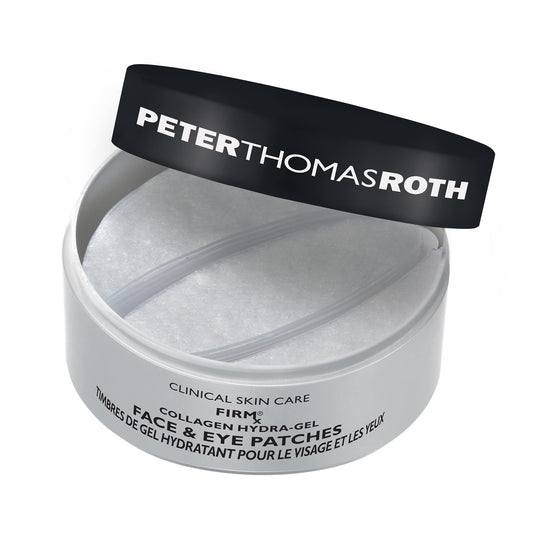 Peter Thomas Roth | FIRMx Collagen Hydra-Gel Face & Eye Patches | Collagen Gel Patches For Under-Eye and Face