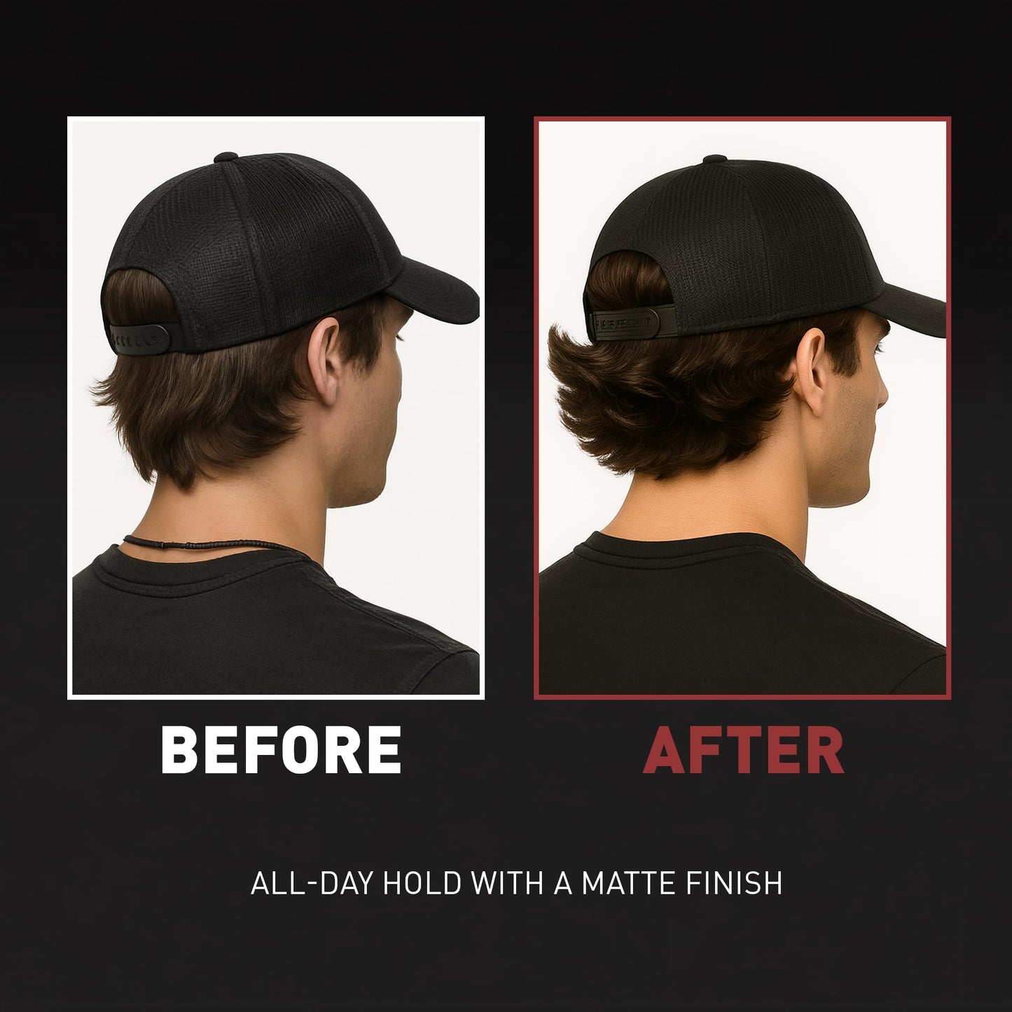 CRVFT Hair Clay 2oz | Medium Hold Matte Finish | Adds Volume & Texture | Reworkable Styling Clay for Short & Medium Hair | Unscented, Stylist Approved