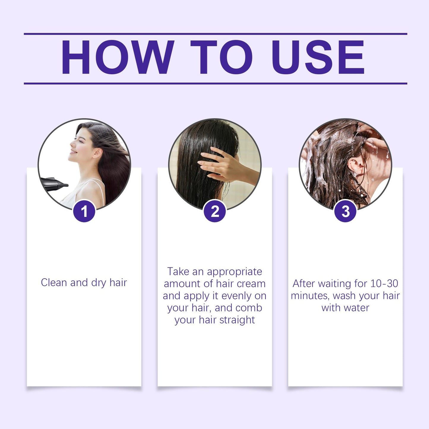 Alisado, Alisado para Cabello Sin Formol , Restores Hair Natural Silkiness , Silk & Shine, At-Home Treatment for Smooth, Straight Hair -1PC