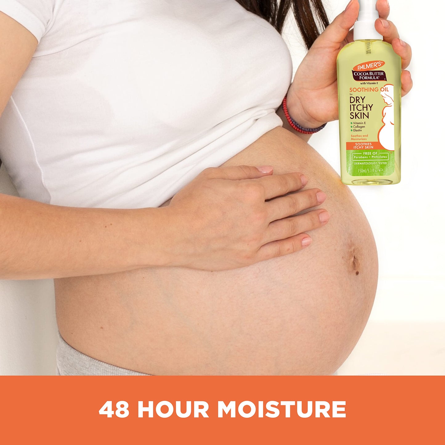 Palmer's Cocoa Butter Formula Soothing Oil with Vitamin E, Dry, Itchy Skin Relief, Anti-Itch Body Oil, 5.1 Ounces