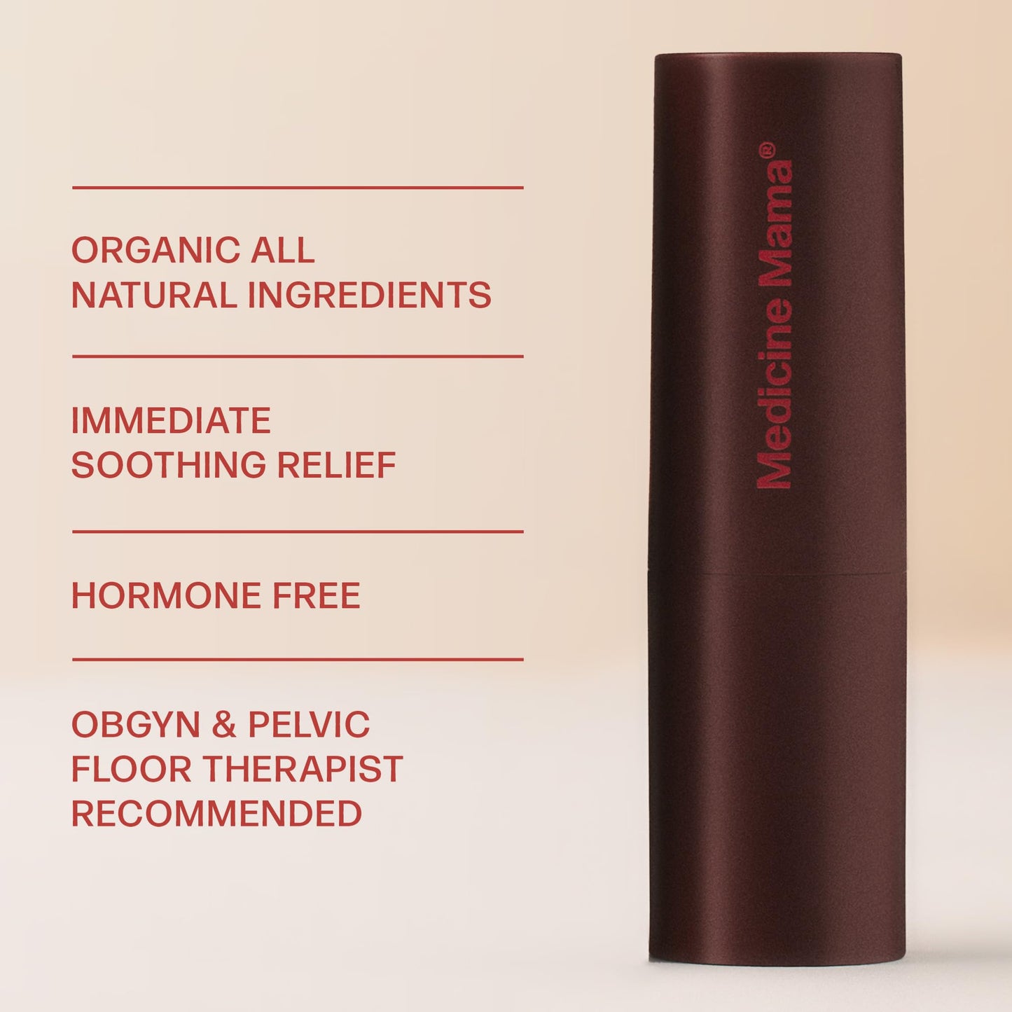 VMAGIC by Medicine Mama Lips Stick – Travel Size Organic Vulva Balm – Relieves Feminine Dryness, Itching, Burning, Redness, Irritation – Hormone Free – 15 ml