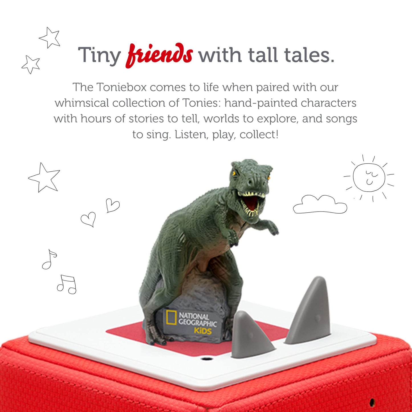 National Geographic Dinosaur Audio Play Character for Tonies
