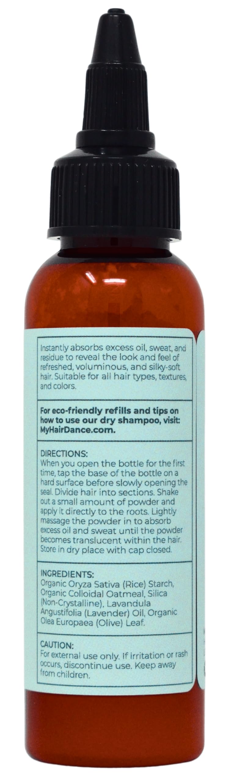 Dry Shampoo Volume Powder 1oz | Natural & Organic | Non-Aerosol | Talc & Corn Free | For Blonde & Dark Hair | Lavender Oil Scent | Made in USA