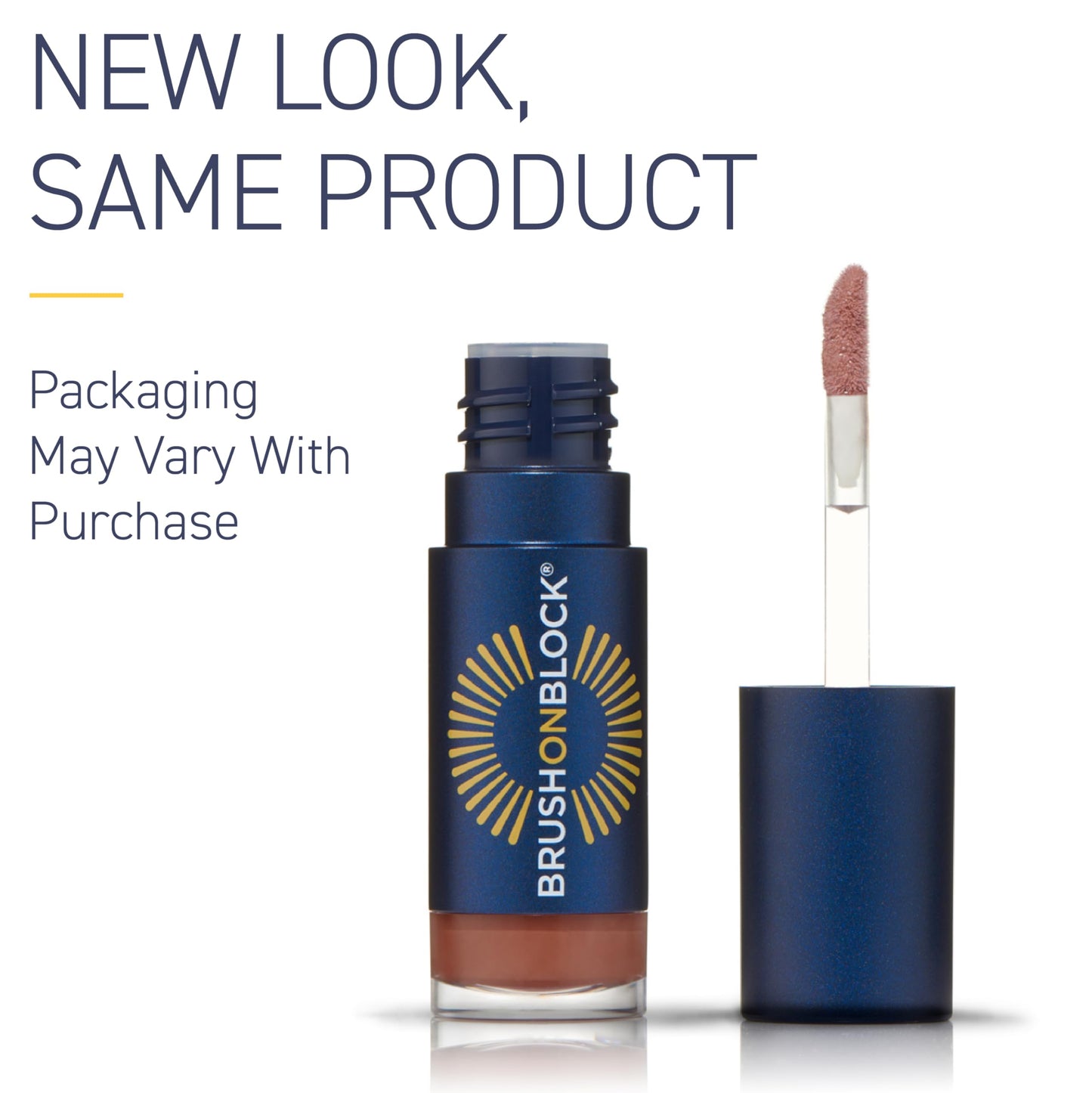 Brush On Block Sun Shine Protective Lip Oil SPF 30, Mineral Protection from UVA/UVB & Blue Light, Hydrating, Cruelty-Free, Gluten-Free, & Vegan, Fig