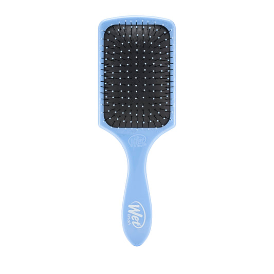 Wet Brush Paddle Detangler Hair Brush - Sky Blue | Ultra-Soft IntelliFlex Bristles & AquaVent Design | For Wet, Dry & Damaged Hair, Men & Women