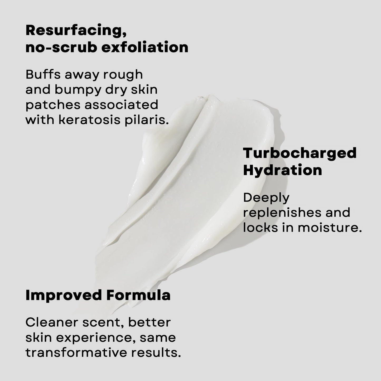 AmLactin KP Bumps Be Gone 3oz - 15% Lactic Acid Moisturizing Cream for Keratosis Pilaris, Dry, Rough & Bumpy Skin Exfoliator
