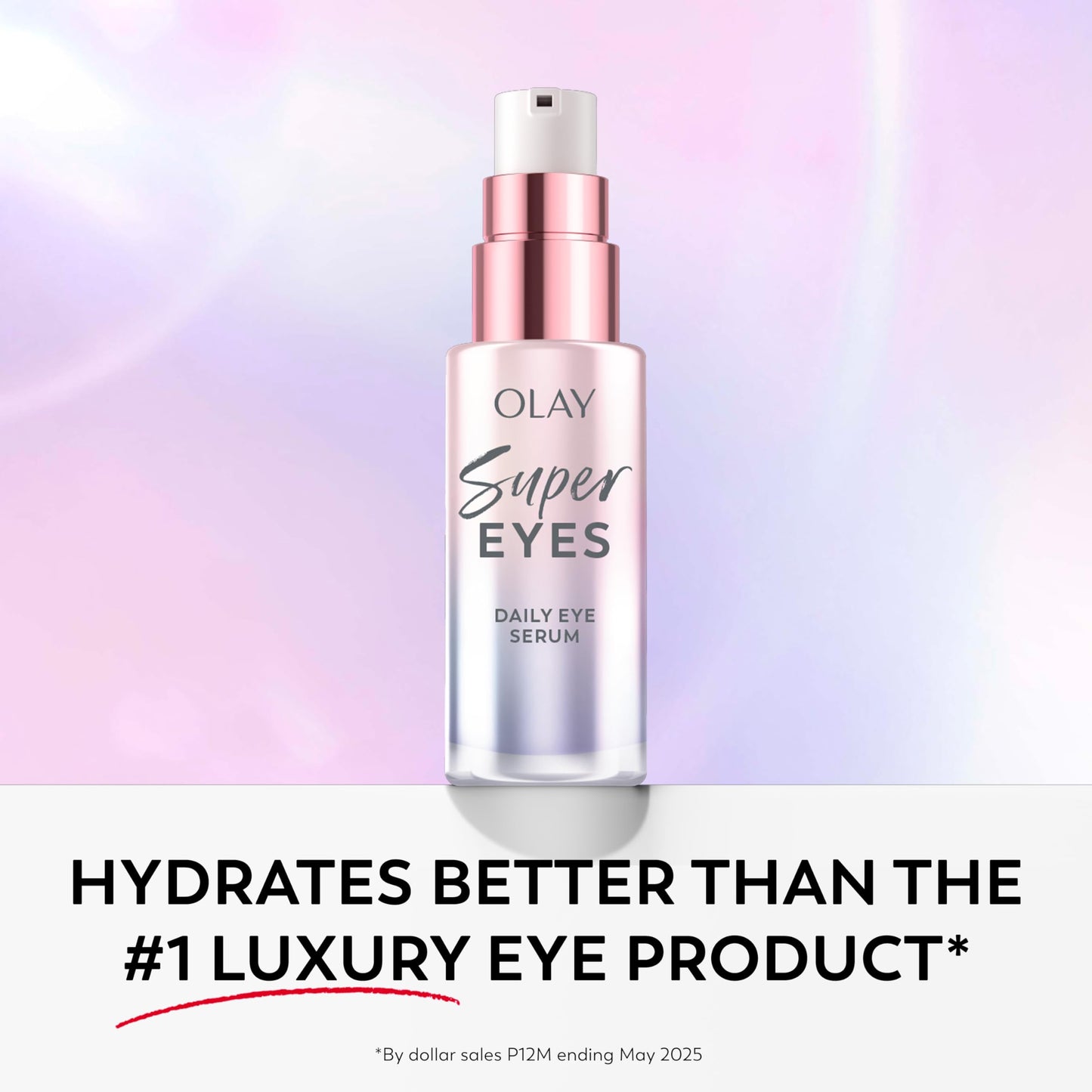 Olay Super Eye Serum with Vitamin C, Caffeine & Niacinamide – Brightens, Firms, Smooths Fine Lines & Hydrates Undereye, 0.45 oz