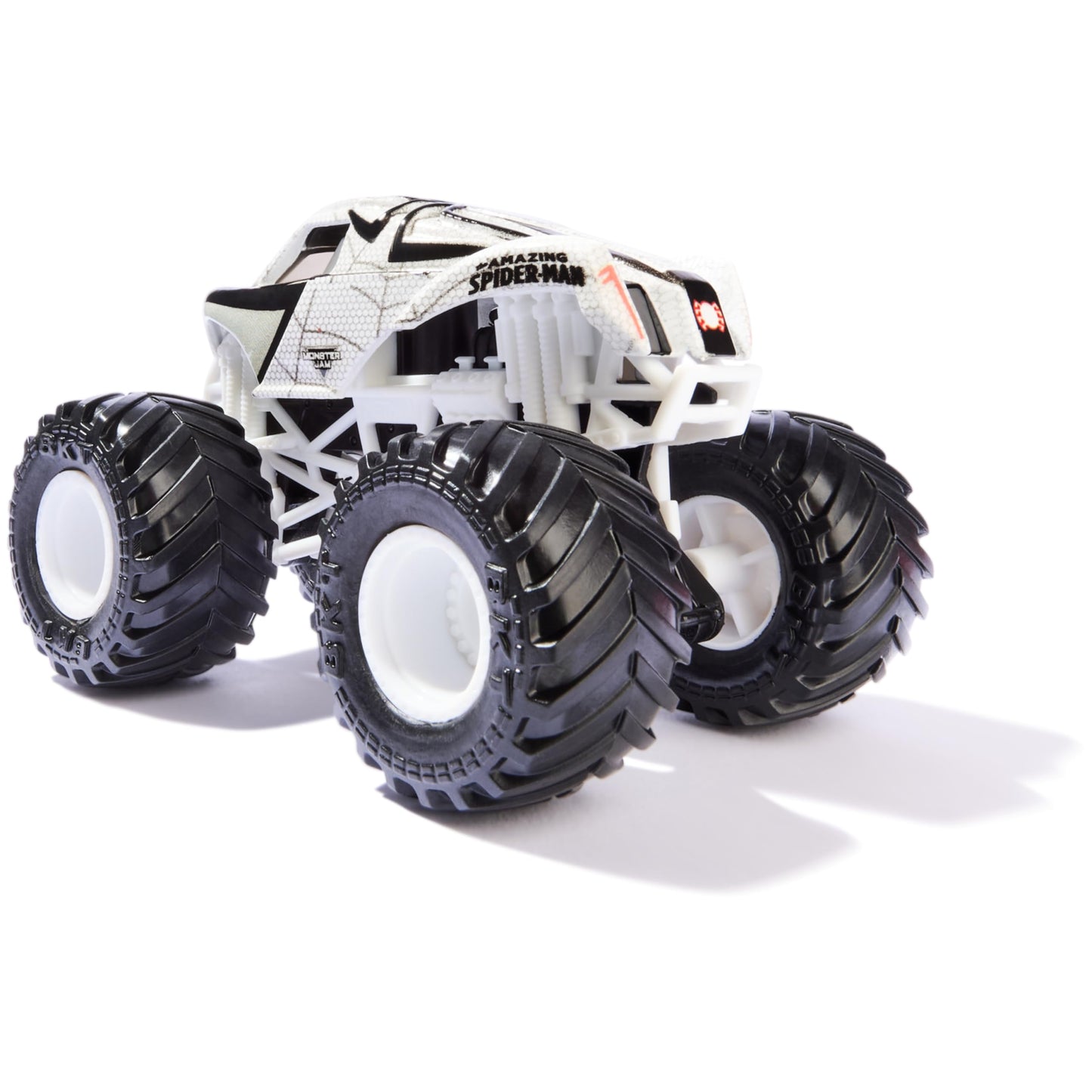 Monster Jam, Marvel Official Spider Man Monster Truck, Die-Cast Vehicle, 1:64 Scale, Super Hero Kids Toys for Boys Ages 3 and up