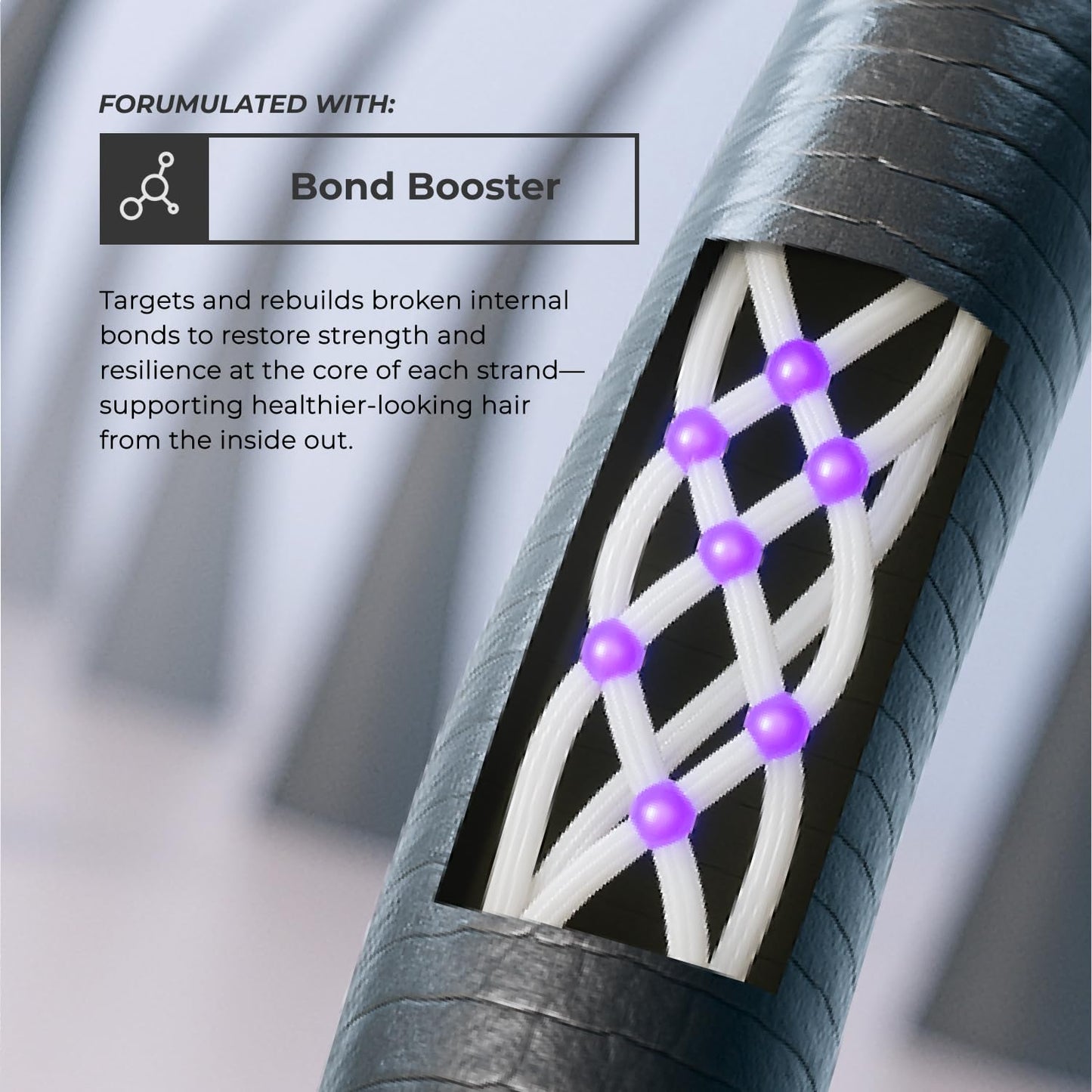 XMONDO Hair 5-Minute Top Coat – Platinum Color-Depositing Conditioner with Bond Booster, Hyaluronic Acid & Plant Protein, Pastel Hair Color, 6 fl oz