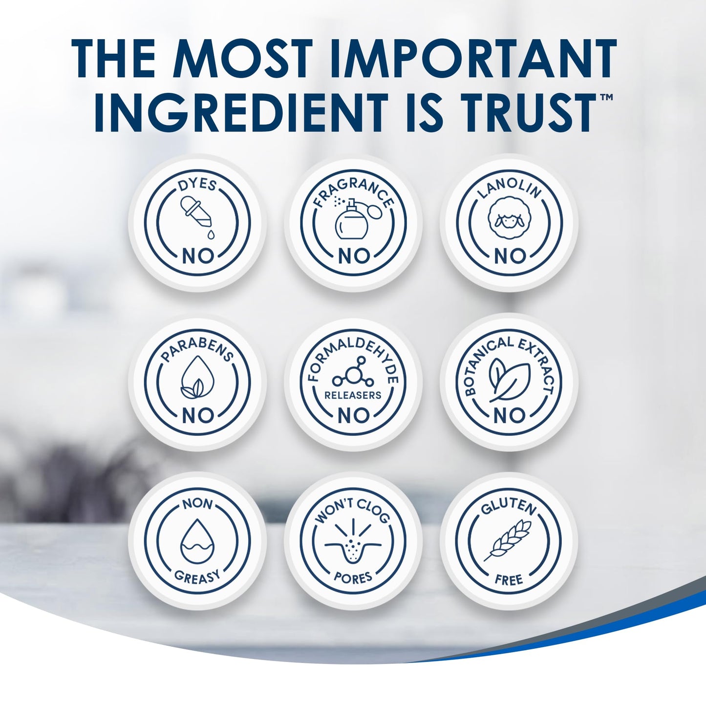 Vanicream Daily Facial Moisturizer with Ceramides & Hyaluronic Acid for Sensitive Skin – 3 fl oz, Irritant-Free, Pack of 1