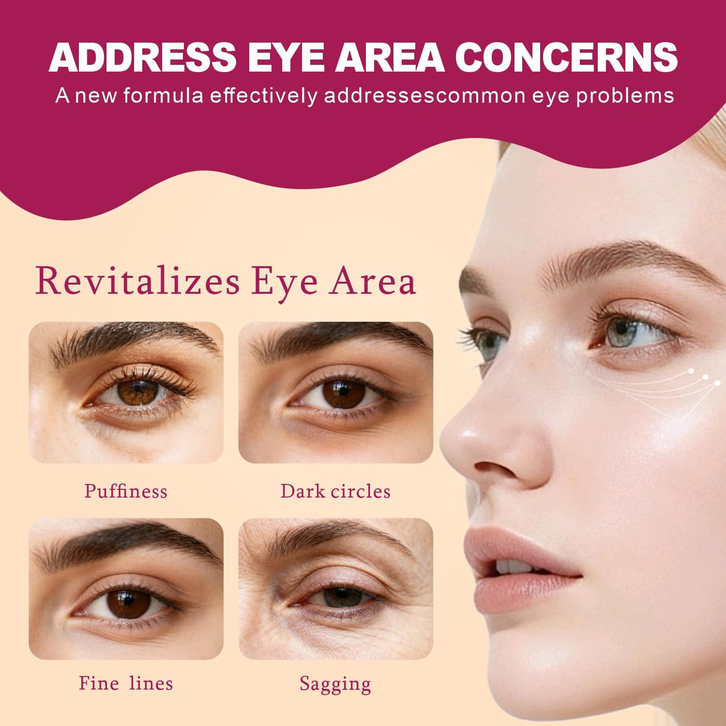 Qamagood Cemenrete Calcium Multi Balm Stick – Anti-Aging, Wrinkle & Sagging Repair, Collagen & Vitamin E Moisturizing Cream, 1PC