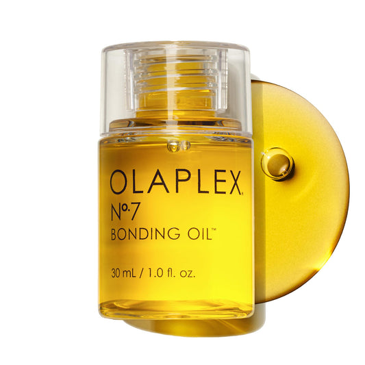 Olaplex No.7 Bonding Oil - Lightweight High Shine Hair Oil, Heat Protectant, Smooths & Softens, Enhances Color & Controls Frizz up to 72H, 1 fl oz