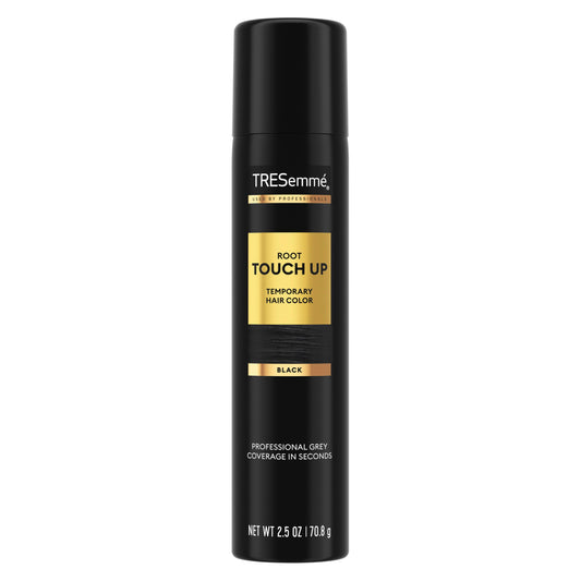 TRESemmé Root Touch-Up Temporary Black Hair Hair Color Touch-Up Spray, Ammonia-free, Peroxide-free Root Cover-Up Spray 2.5 oz