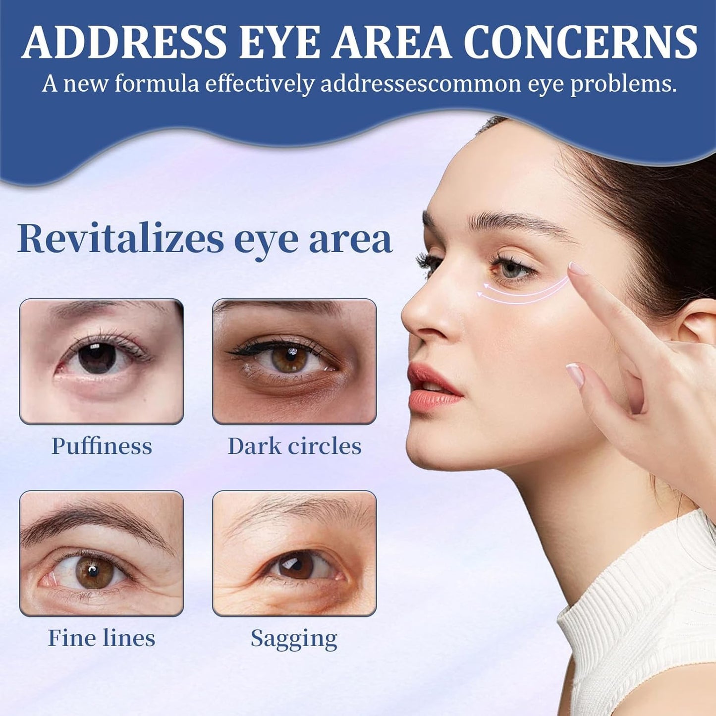 2PCS Calcium Multi Balm – Wrinkle Core Stick with Collagen, Hydrating, Firming & Anti-Aging Moisture for Eyes, Neck & Face, Korean Skincare