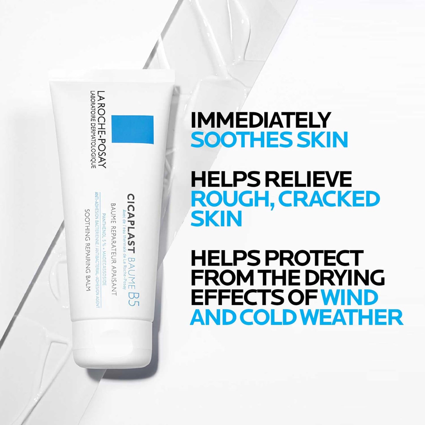 La Roche-Posay Cicaplast Balm B5 – Multi-Purpose Healing Cream for Dry, Irritated Skin, Body & Hands, Baby Safe, Fragrance-Free