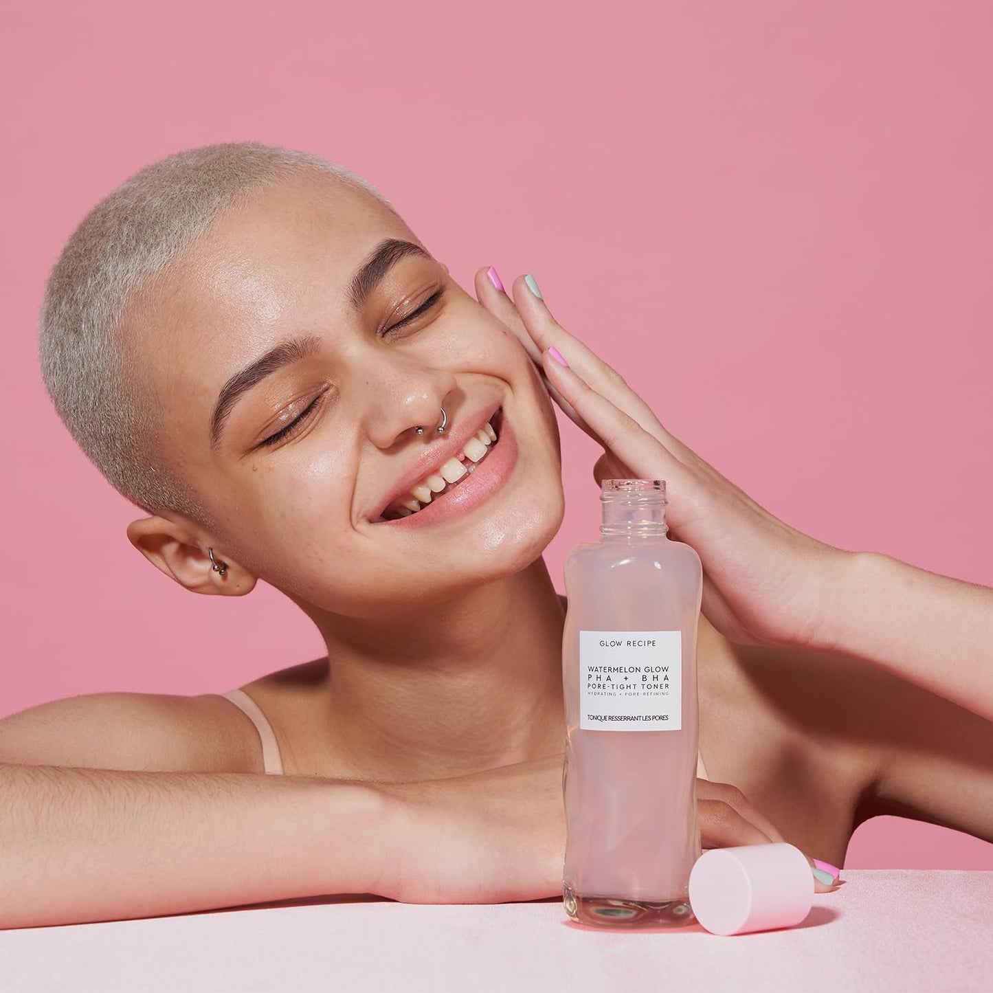 Glow Recipe PHA + BHA Face Toner – Korean Skincare, Pore Minimizer & Gentle Exfoliator with Watermelon & Cactus Water, 150ml