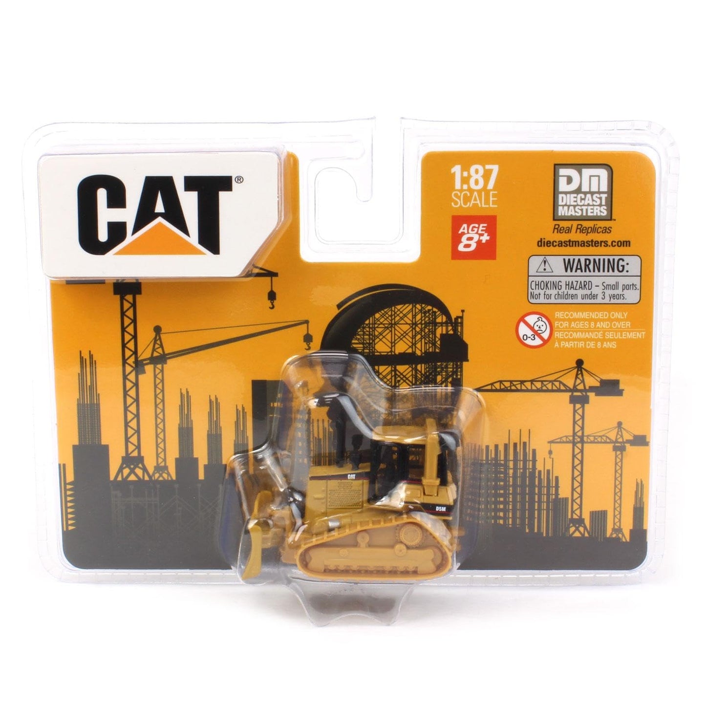 Diecast Masters 1/87 Caterpillar D5M Track-Type Tractor Dozer 84401