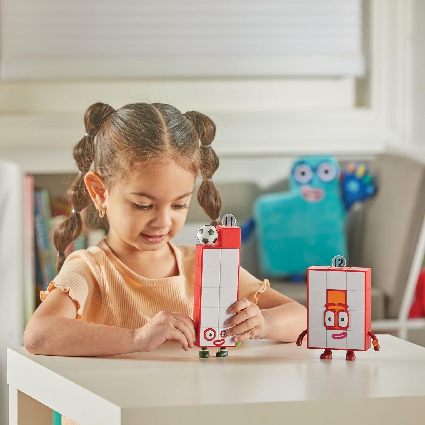 hand2mind Numberblocks Friends Eleven & Twelve Figures, Math & Number Toys for Toddlers 3-5, Preschool Learning, Educational Figurines