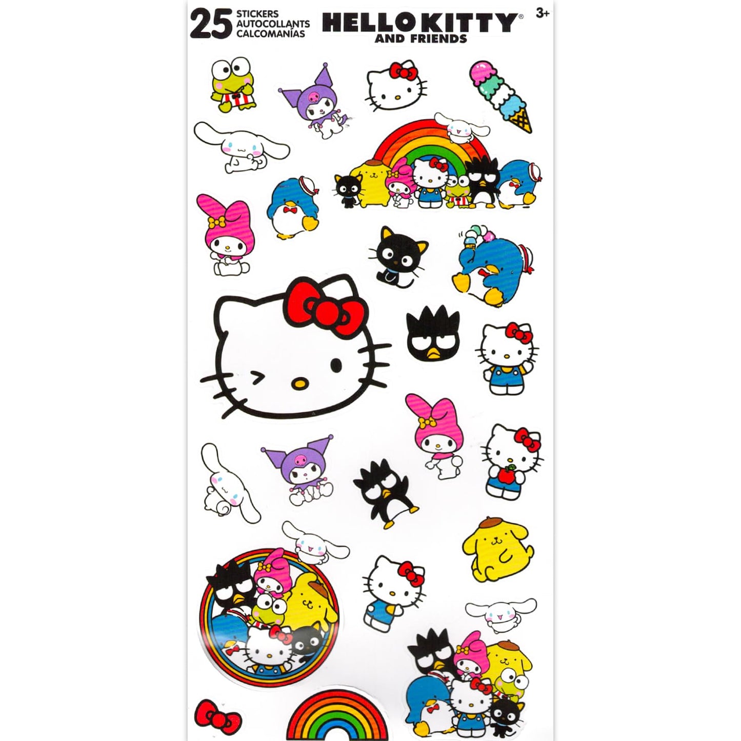 Hello Kitty Plush Purse Set – Plushie Head Crossbody Bag, Straps, Tattoos & Accessories for Girls