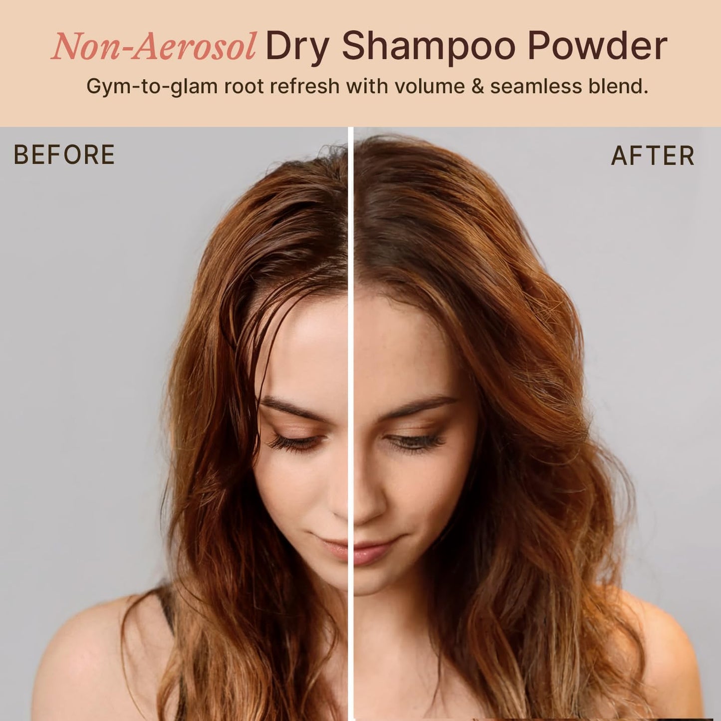 Beauty by Earth Non Aerosol Dry Shampoo Powder - Volumizing Non Toxic with Biotion, Oil-Absorbing Natural Ingredients, Made in USA