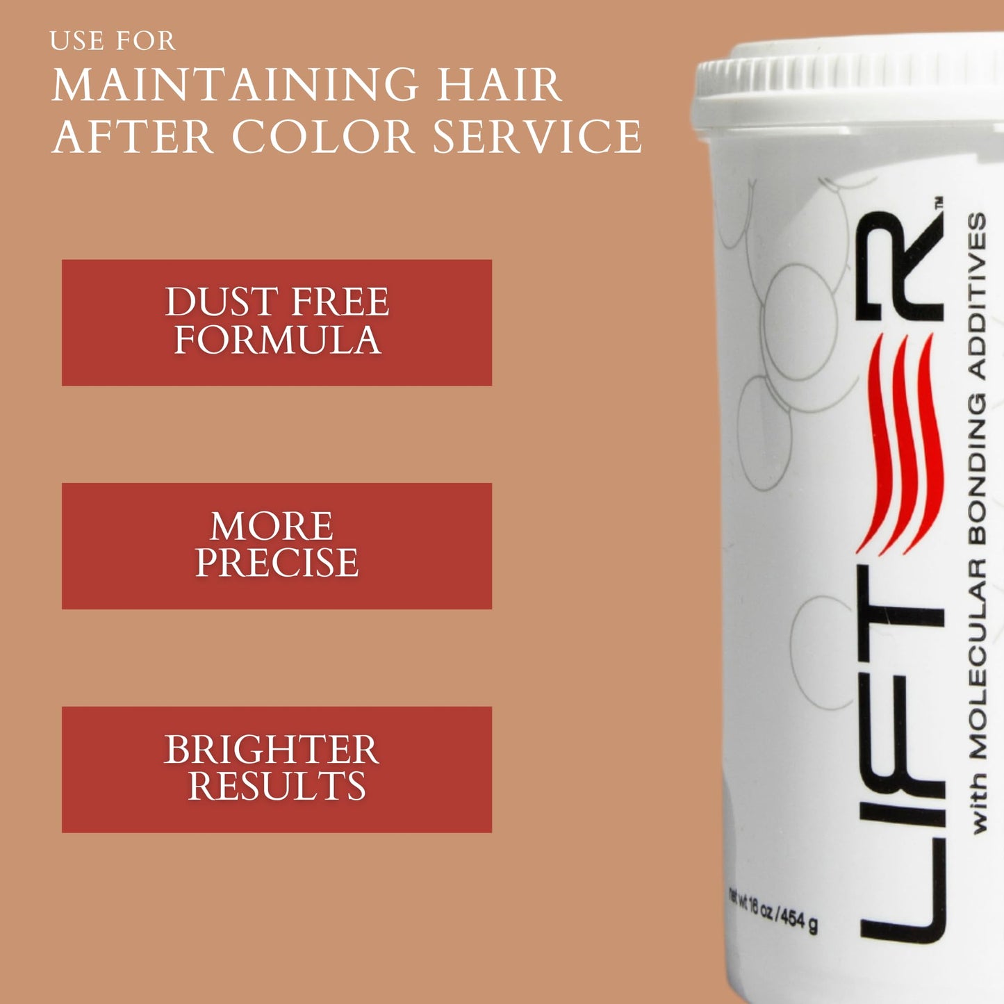 4BOND Premium Blue Hair Bleach Powder | Lifts Up to 9 Levels | Infused with Amino Acids, Quinoa, Keratin & Baobab Proteins | 16 Fl Oz