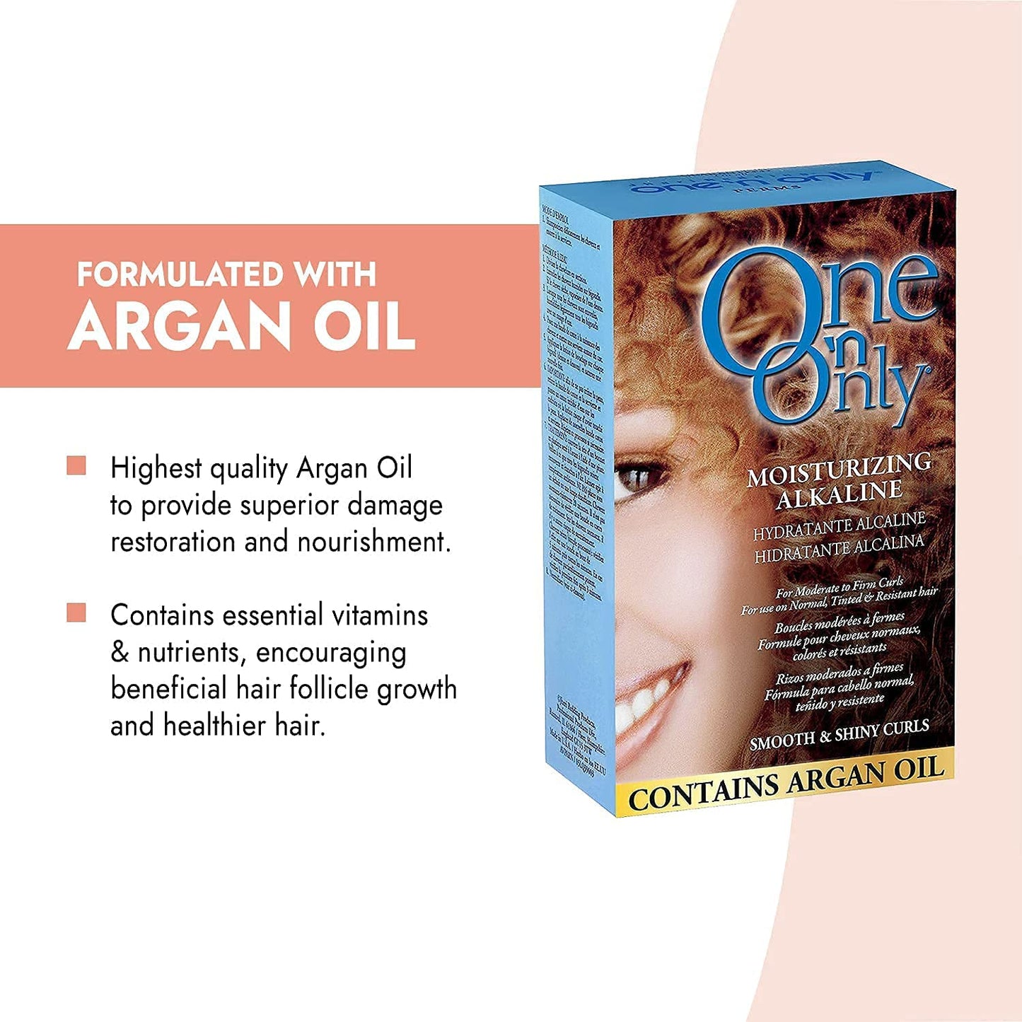 ONE 'N ONLY Moisturizing Alkaline Perm Treatment Unisex 1 Pc