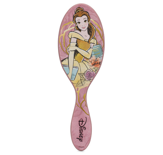Wet Brush Disney Original Detangler - Belle Elegant Princess Design, Ultra-Soft IntelliFlex Bristles for Wet, Dry & Damaged Hair, Women & Men