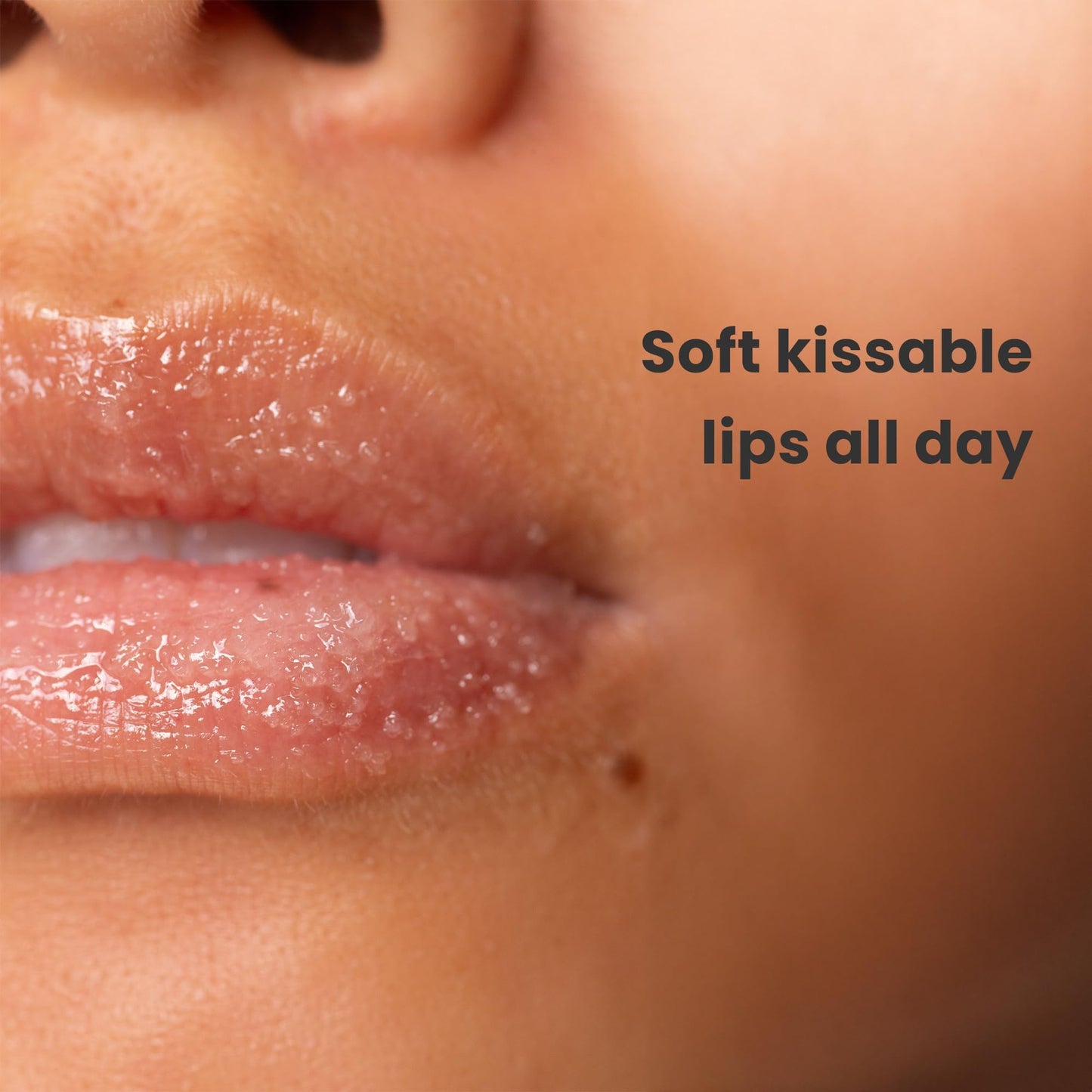 Dermasuri Lip Scrub & Moisturizer, Sugar Exfoliator for Soft, Smooth Lips, Hydrates & Brightens, Coconut Passion Fruit, 0.7oz