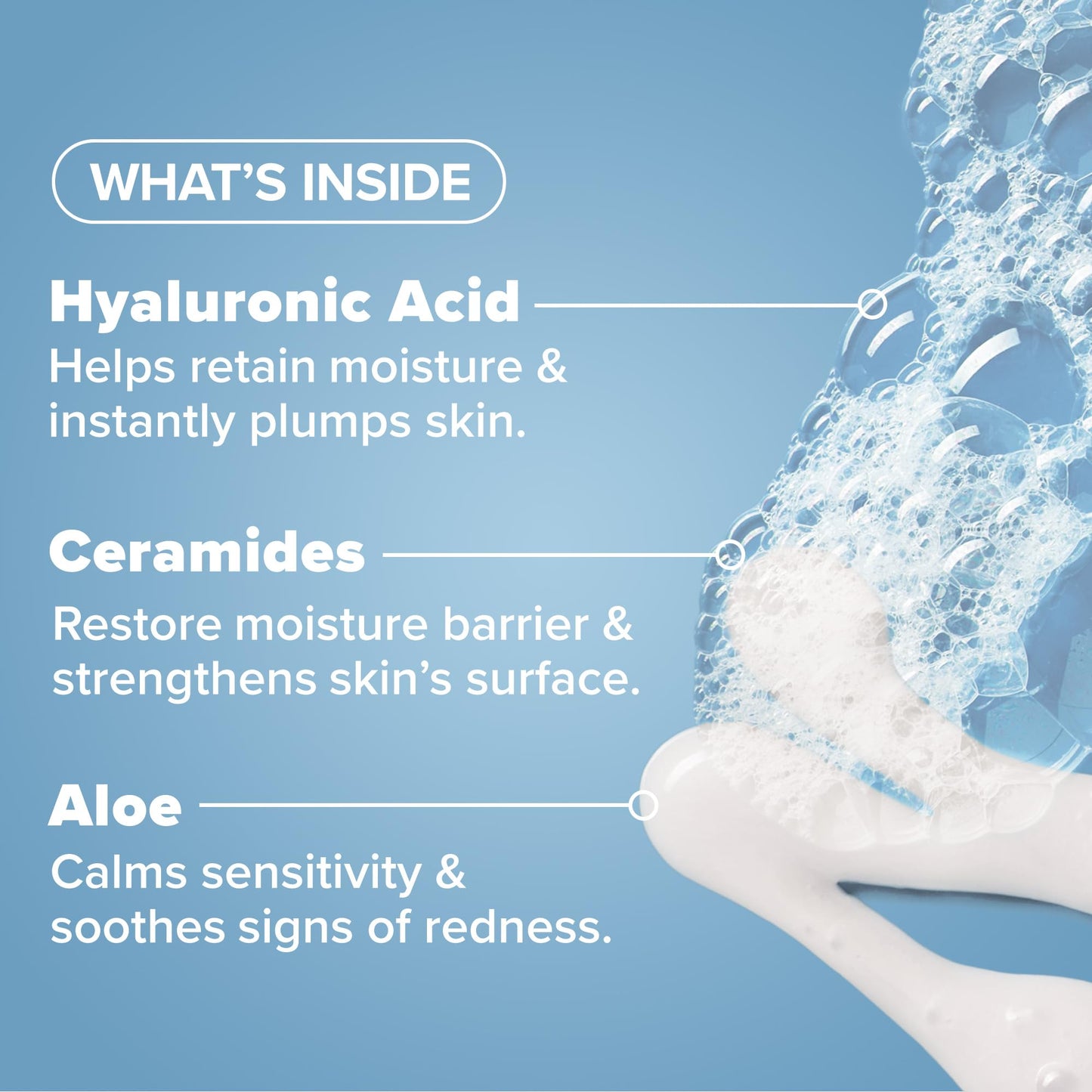 Paula's Choice RESIST Foaming Facial Cleanser – Hyaluronic Acid & Aloe, Anti-Aging, Large Pores & Oily Skin, Fragrance-Free, 6.4 oz