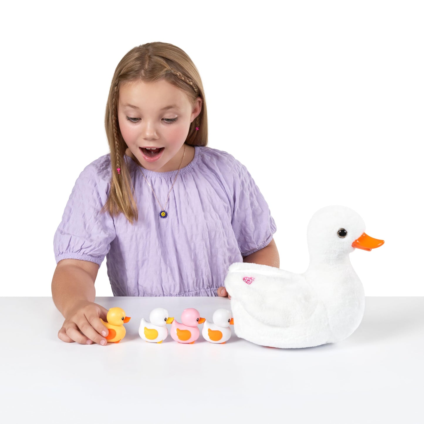 Pets Alive Mama & Baby Surprise, Mama Duck, Electronic Pet Toy