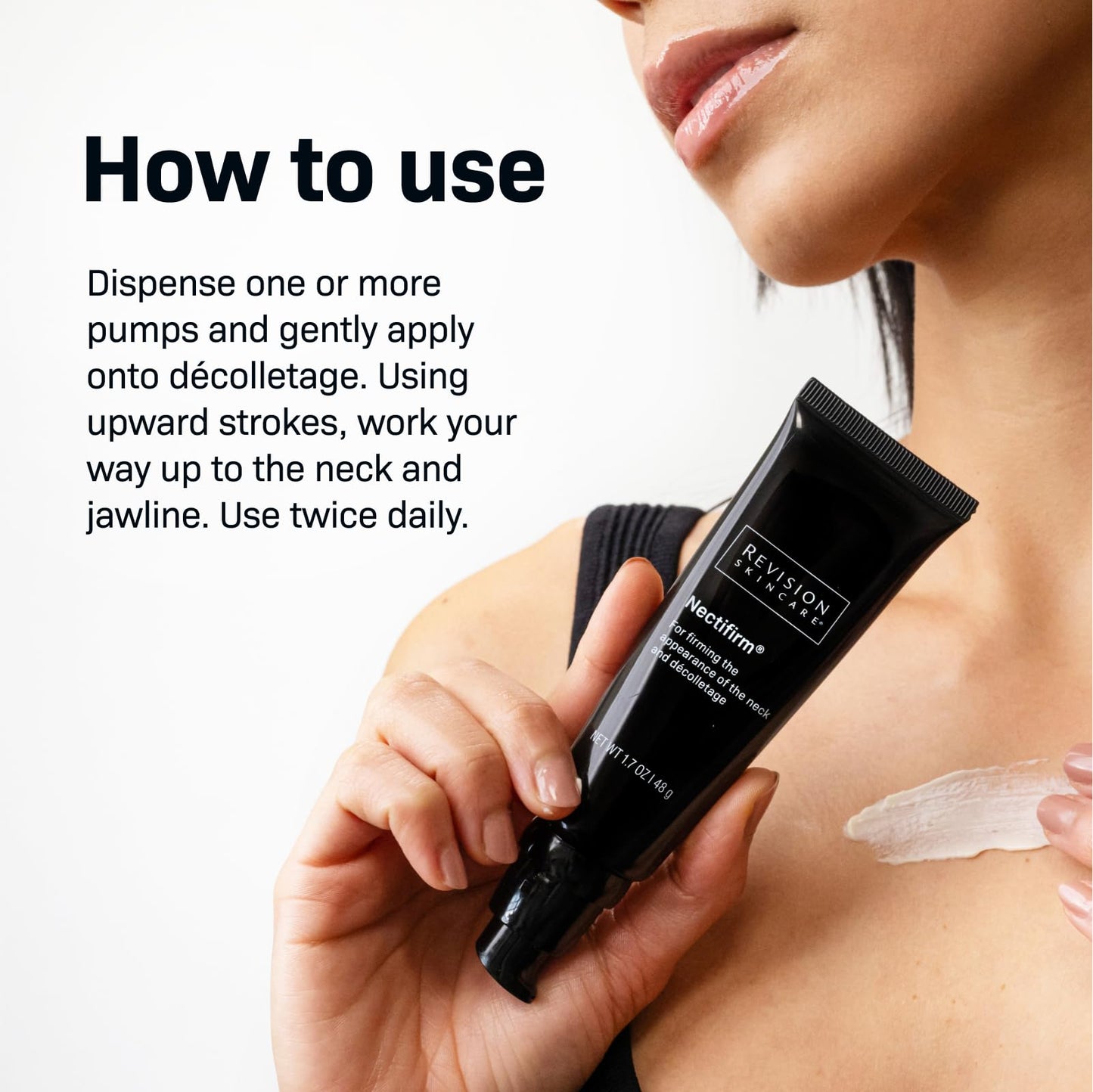 Revision Skincare Nectifirm®, Anti Aging Neck Firming Cream for Reducing Fine Lines, Wrinkles and Crepey Skin, 1.7 oz