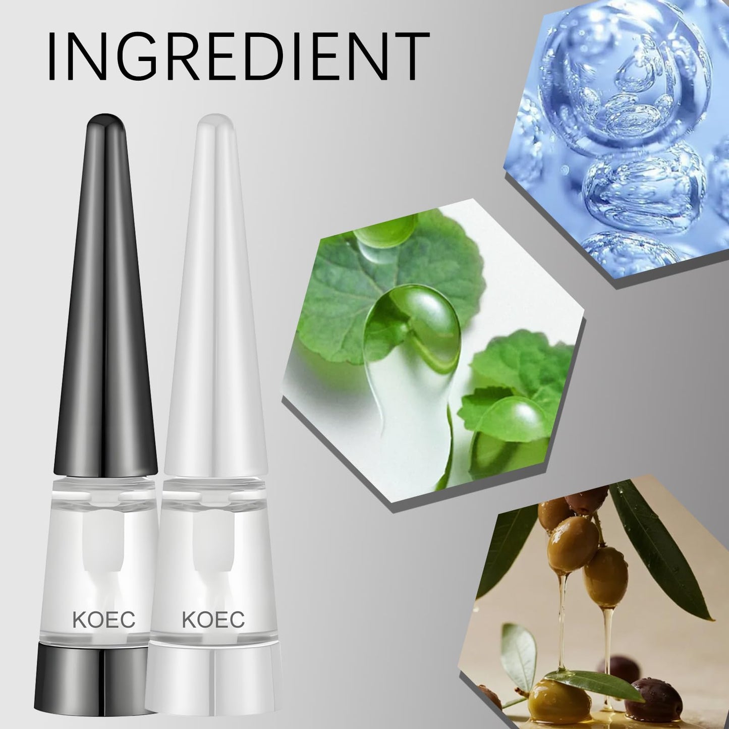 Plumping Shiny Lipstick 2-Pack – Moisturizing Transparent Lipstick with Hyaluronic Acid, Lightweight & Comfortable, 0.20 oz (6g)