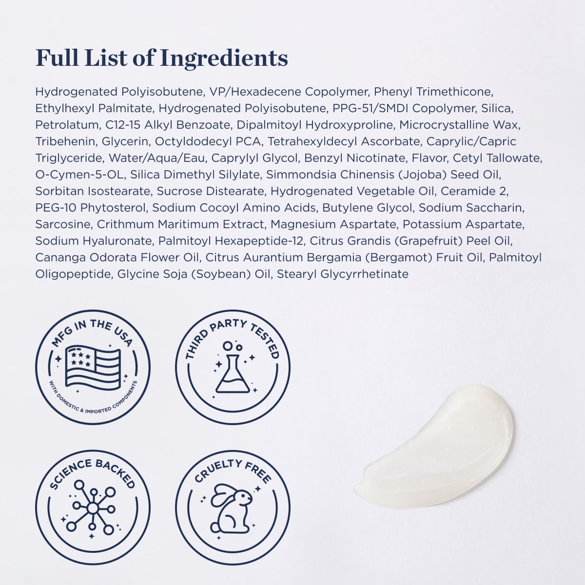 Beverly Hills MD Anti-Aging Lip Enhancer – Plumps, Smooths & Hydrates Lips with Hyaluronic Acid, Peptides & Ceramides, No Sting