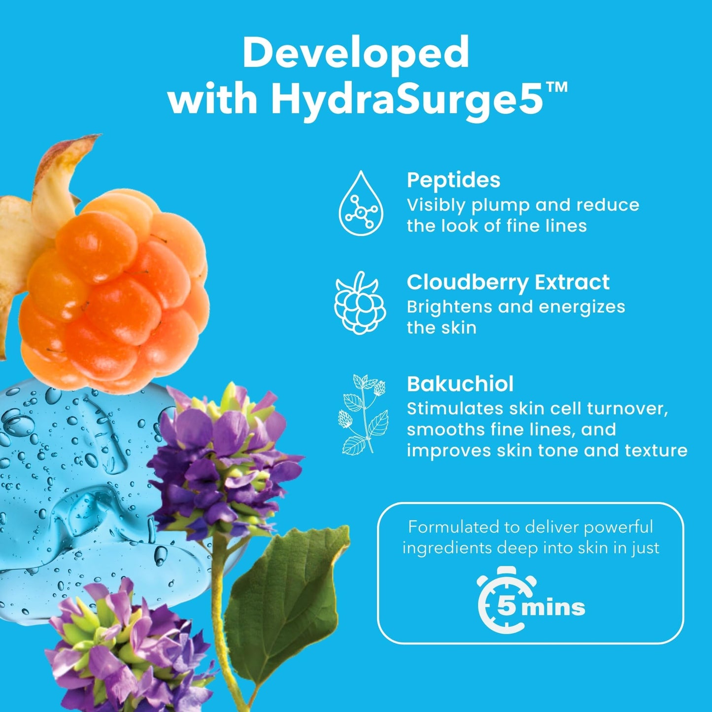 Patchology Serve Chilled On Ice Under Eye Mask Patches – Peptides, Cloudberry Oil & Bakuchiol for Dark Circles, Puffiness & Fine Lines, 15 Pairs