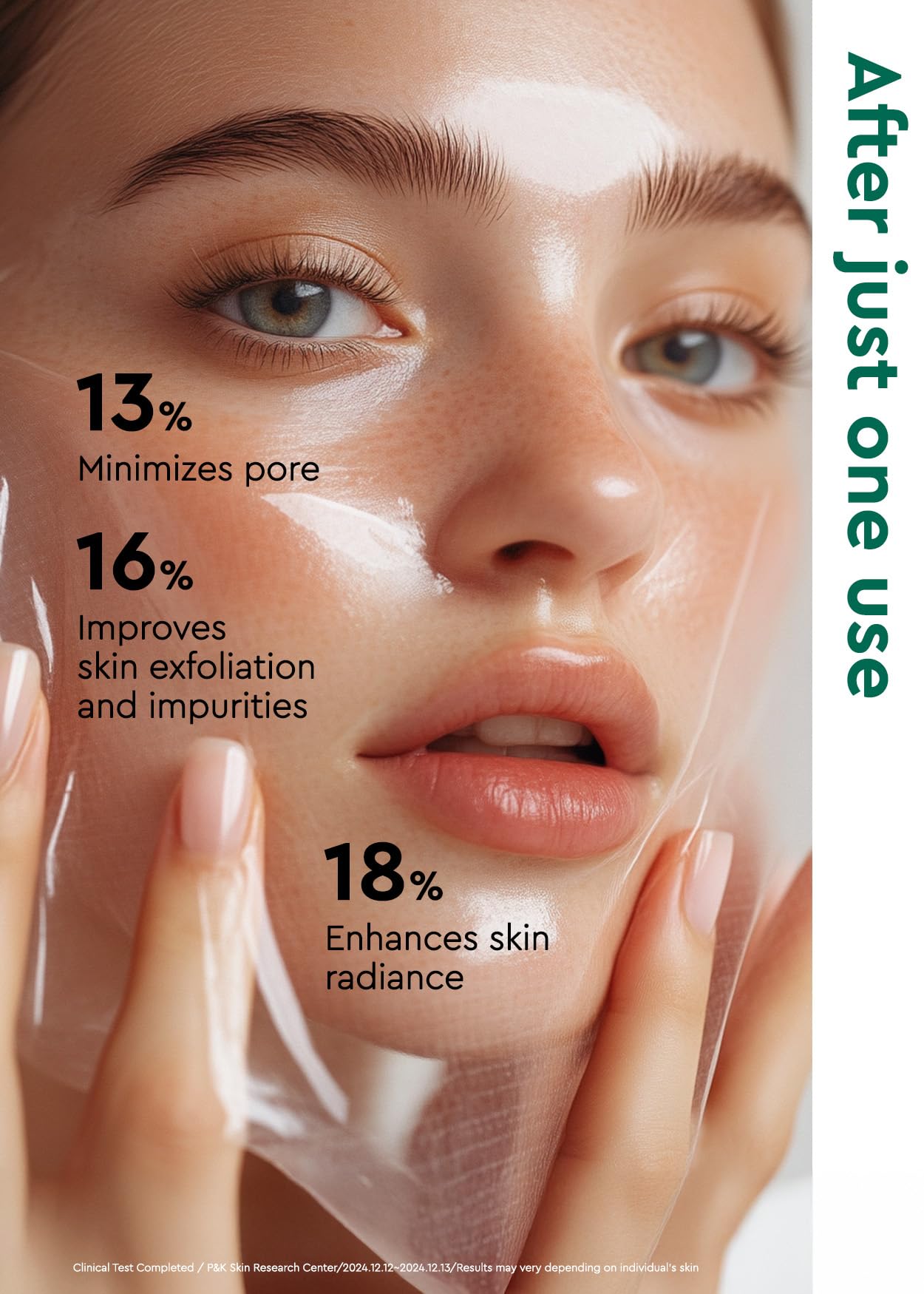 Bewants Seaweed PDRN Peel-Off Jelly Mask 3.38 fl oz – Exfoliating AHA BHA Niacinamide Mask for Pores & Smooth Skin, 1 Pack