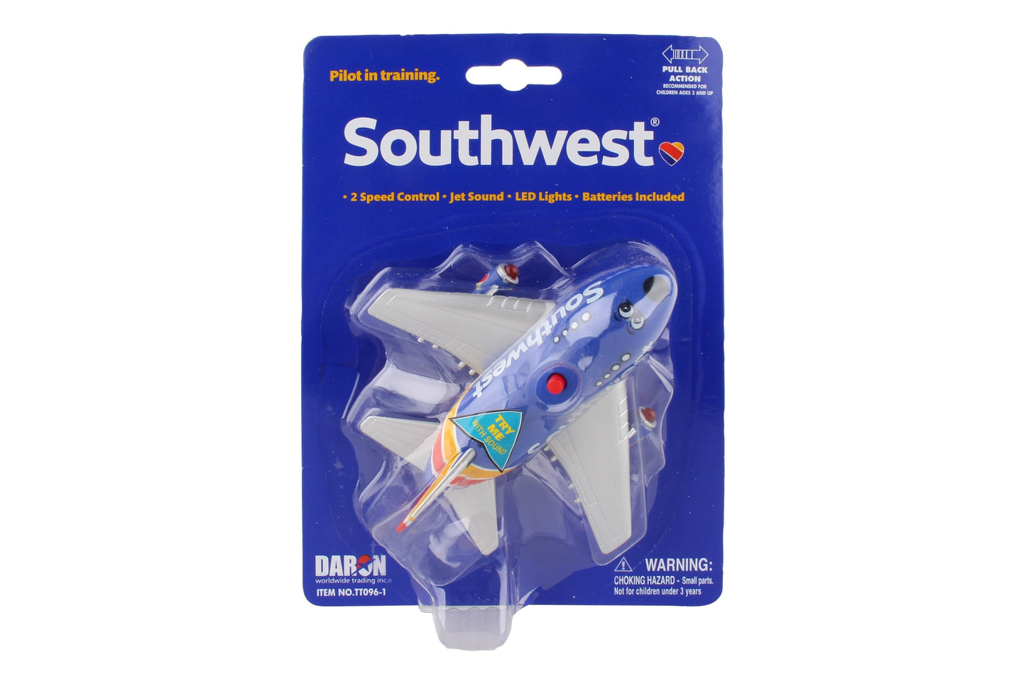 SOUTHWEST PULLBACK W/ LIGHT & SOUND HEART LIVERY