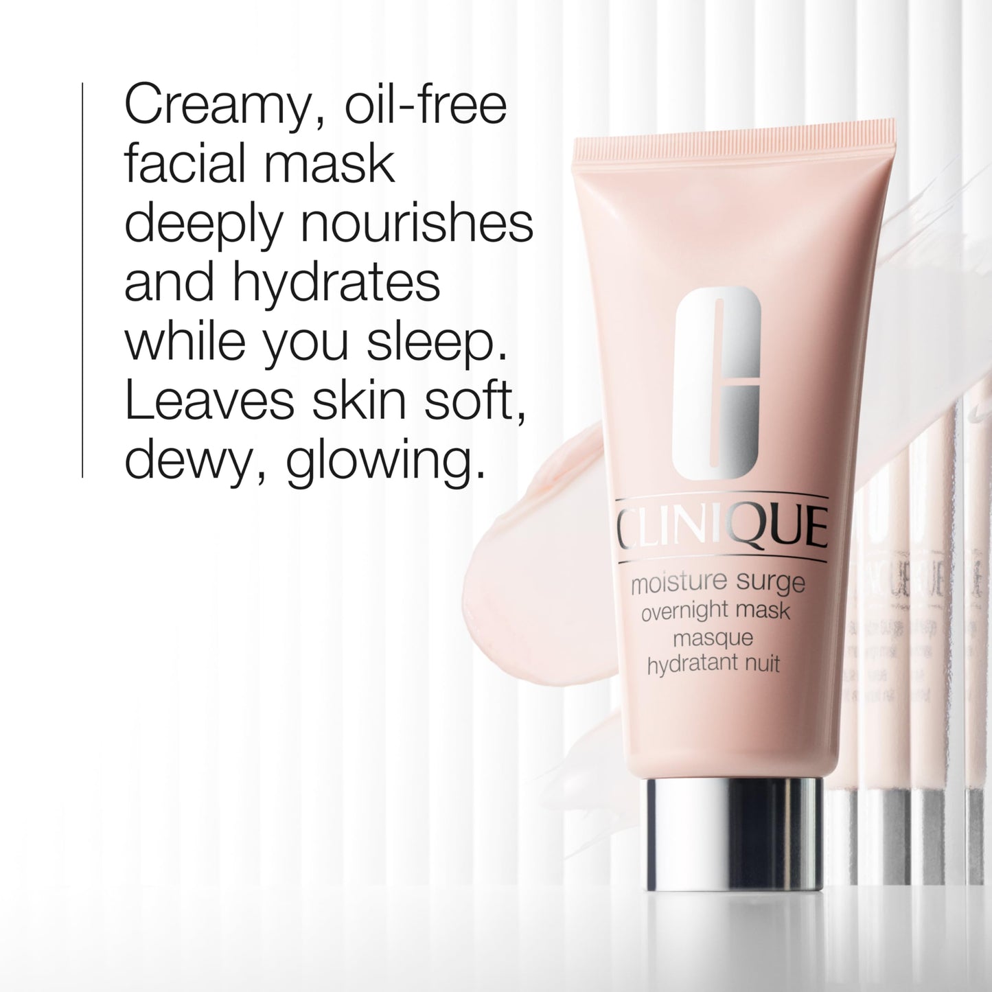 Clinique Skin School Essentials Set – Moisture Surge Hydrator 0.5oz, Face Spray 1oz, Overnight Mask 1oz for Glowing Skin