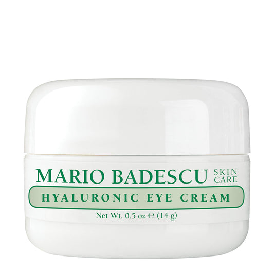Mario Badescu Hyaluronic Eye Cream, Anti-Aging Under Eye Treatment for Dark Circles & Puffiness, All Skin Types, 0.5 oz