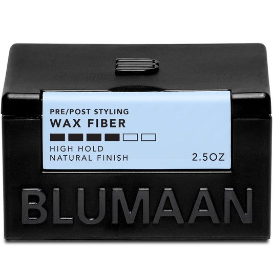 BLUMAAN Wax Fiber For Men - Adds Volume & Controls Hair All Day Hold - Natural Finish For All Hair Types - Original Styling Meraki