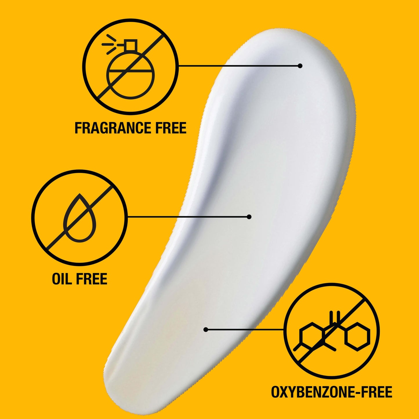 Neutrogena Clear Face Sunscreen SPF 50 for Acne-Prone & Oily Skin, Oil-Free, Fragrance-Free, Water-Resistant, 3 fl. oz