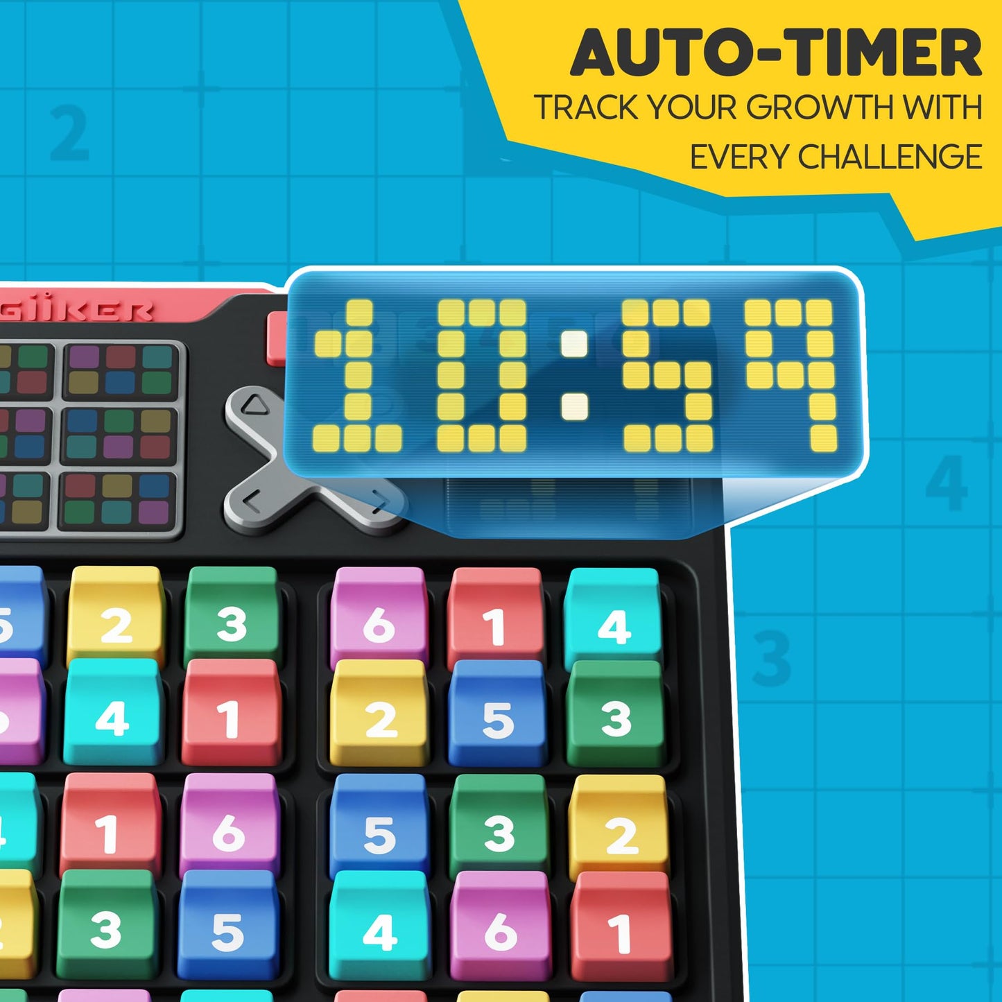 GiiKER Smart Sudoku Puzzle Game – 2500 Challenges Brain Teaser for Kids, Travel Game & Birthday Gift, Easter Basket Stuffers for All Ages