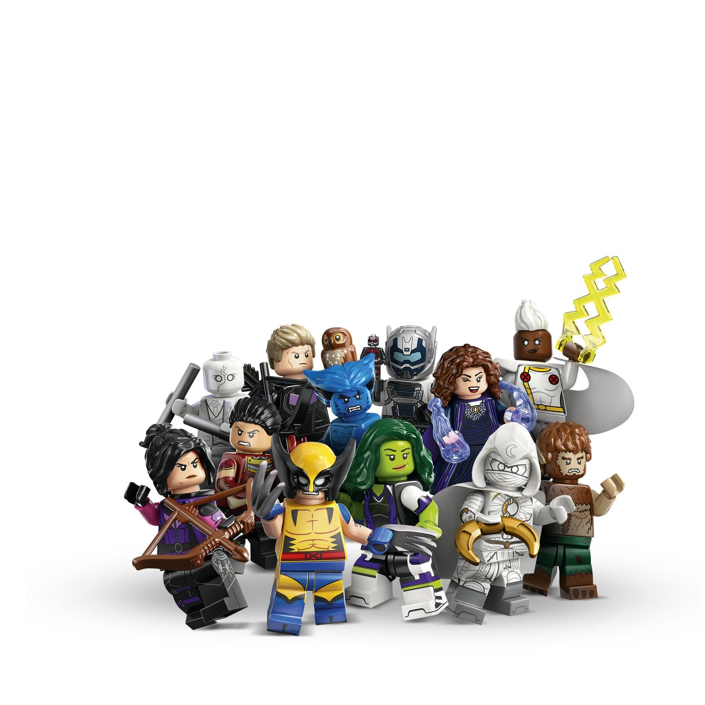 LEGO Marvel Minifigures Series 2 6-Pack Mystery Blind Box, Collectible Superhero Figures for Play or Marvel Collection, Gift for Fans