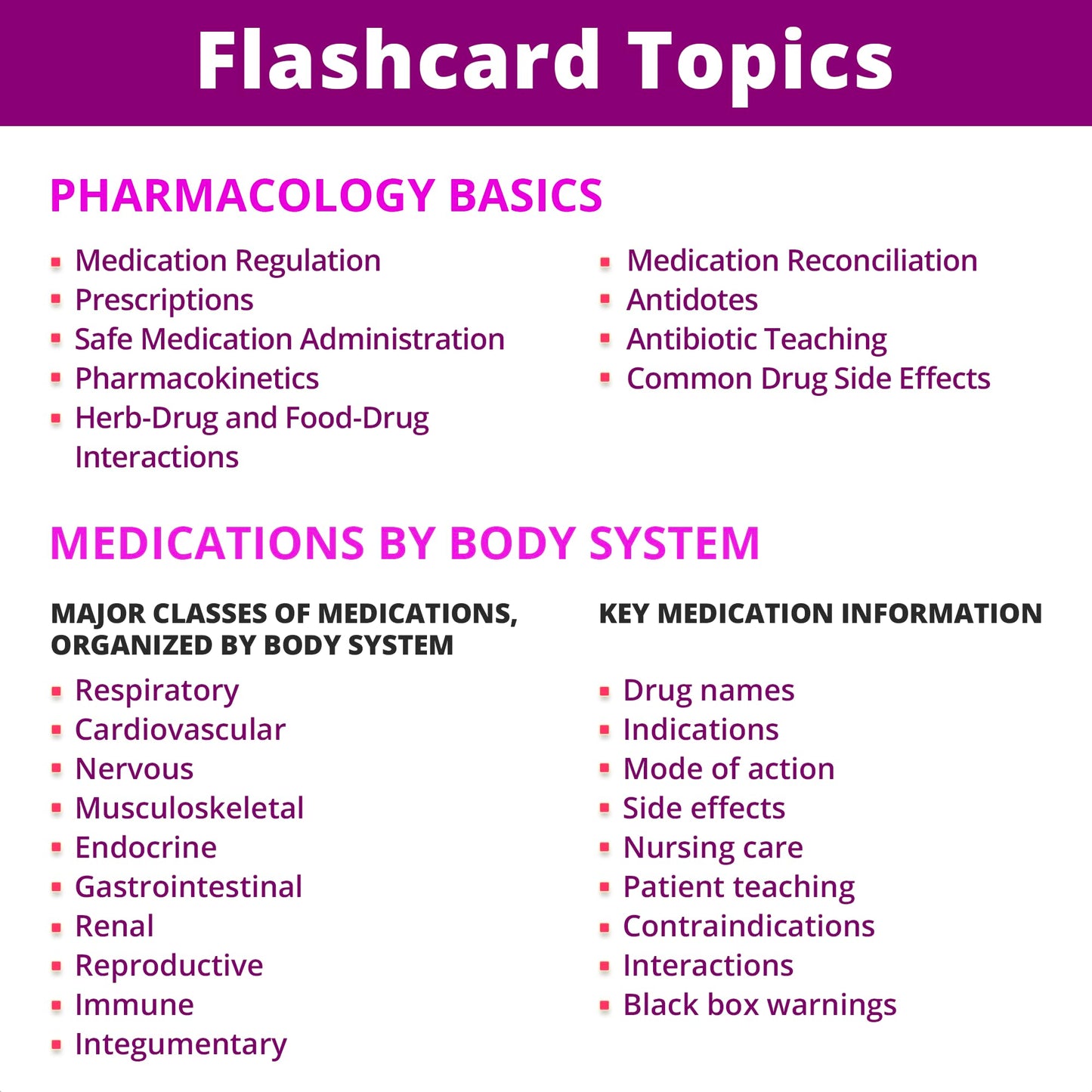 Pharmacology Flash Cards – No Fluff – Nursing School Essentials for Students – 2025-2026 NCLEX ATI HESI Review LPN RN Flash Cards (223 Cards)
