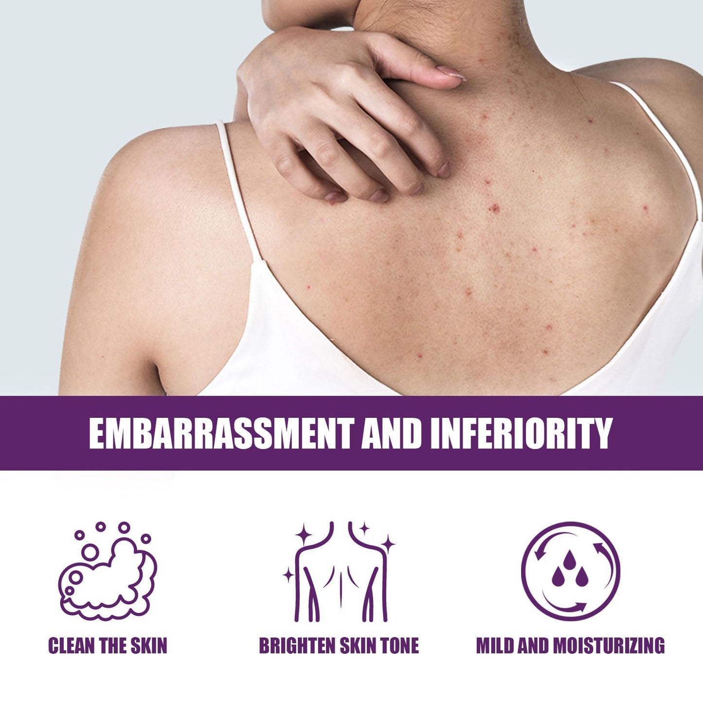 Rubbing Mud Gel 350ml - Lavender Mud Scrub for Skin, Body Exfoliator, Moisturizing & Deep Cleansing, Mud Rub Artifact Cream