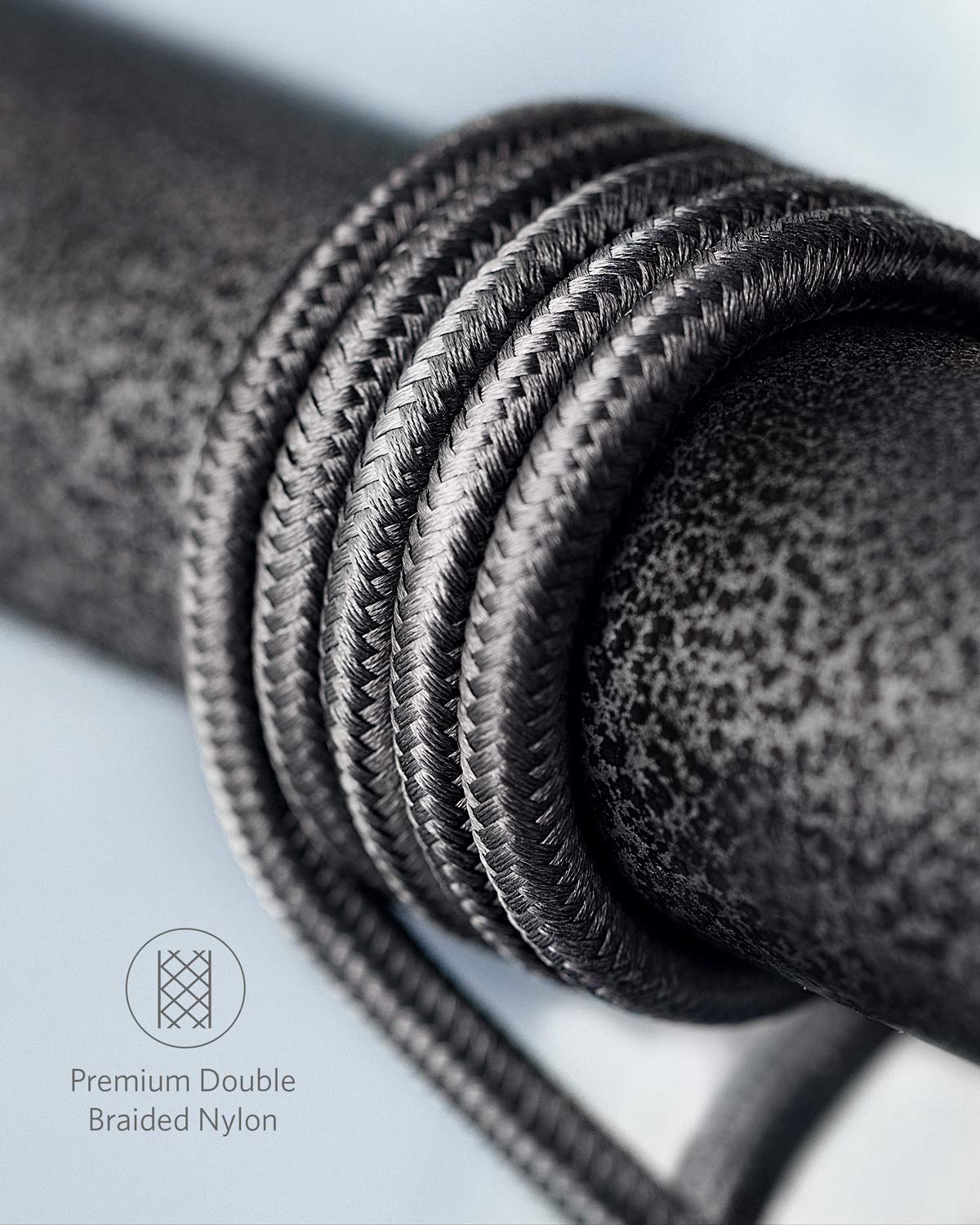 Anker USB C to USB C Cable, Type-C 60W Fast Charging Cable (6 FT, 2Pack) for iPhone 17 Series, iPad mini 6 and More (Black)