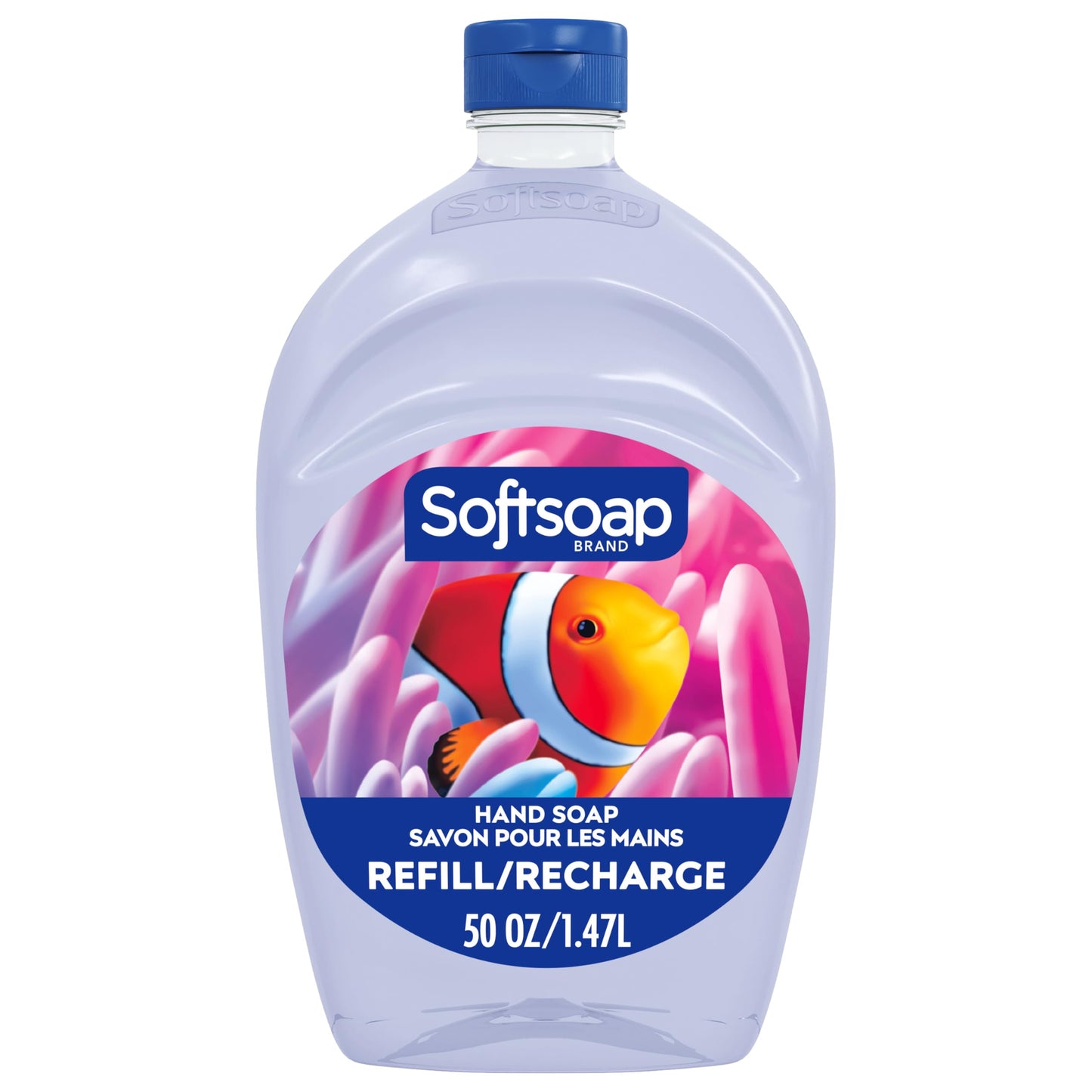 Softsoap Aquarium Liquid Hand Soap, Kitchen and Bathroom Hand Soap, 50 fl oz Refill