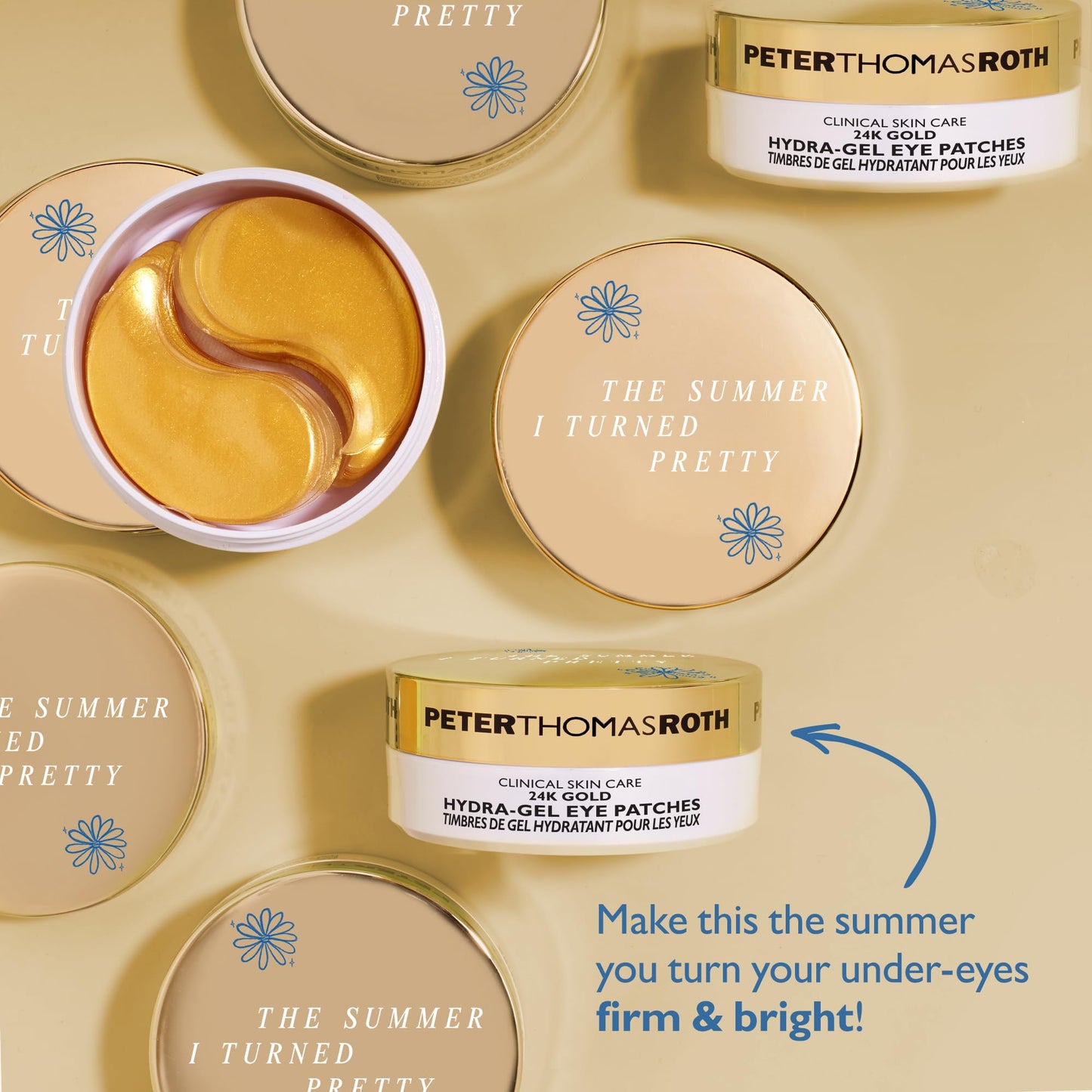 Peter Thomas Roth | The Summer I Turned Pretty x Travel-Size 24K Gold Hydra-Gel Eye Patches