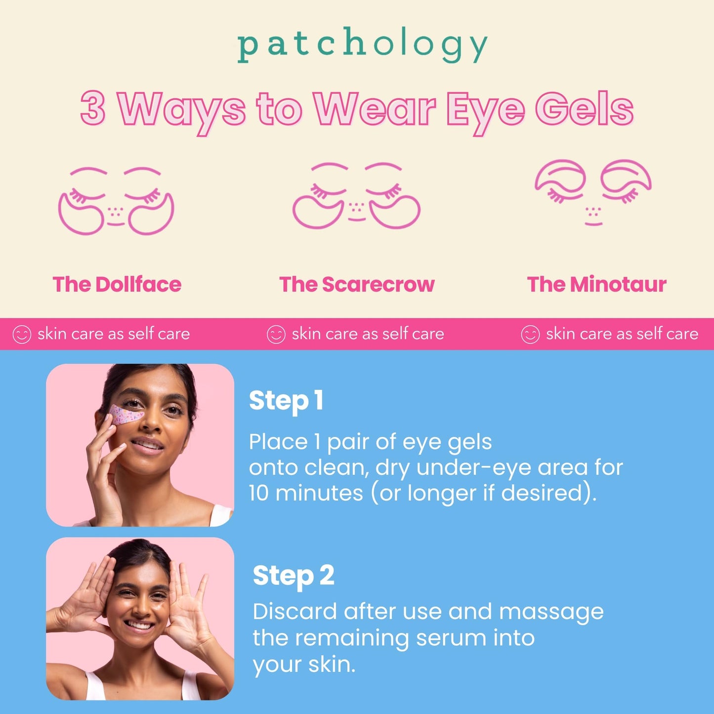 Patchology Eye Want Cake Eye Patches – Hydrating & Smoothing Under-Eye Masks for Dark Circles, Puffiness & Fine Lines, 5-Pack