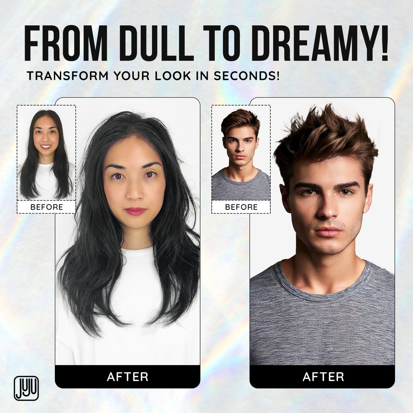 Tousle Sea Salt Spray 8 Fl Oz – Natural Hair Texturizer for Men & Women, Fragrance-Free, Surfer Style, New Clean Formula, California