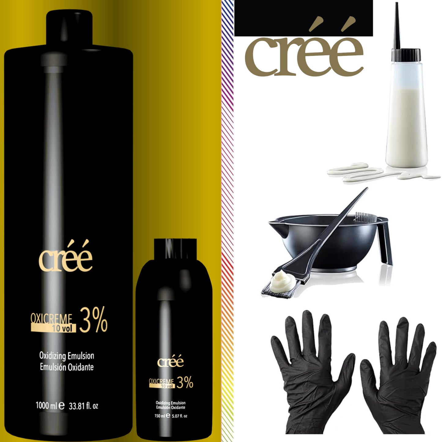 Créé Professional Oxicreme Peroxide Developer Series (20 Volume, 1000 ml)